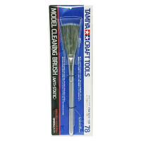 Tamiya 74078 Model Cleaning Brush แปรงปัดฝุ่นโมเดลฟิกเกอร์ กันพลา statue พร้อมลดไฟฟ้าสถิตย์ตัวการในการดึงดูดฝุ่น