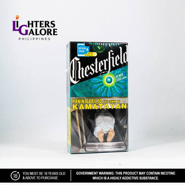 Lighters Galore CHESTERFIELD REMIX COOL 100'S (PACK) Lazada PH