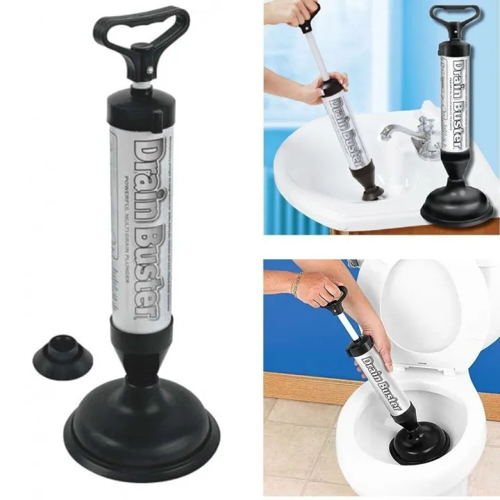 LIXIA Blockage Toilet Blaster Sink Dredger High Air Pressure Vacuum Suction Pump Pipeline Dredge