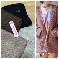 พร้อมส่ง สีชมพูตัวสุดท้าย Home to My Heart Cardigans คาร์ดิแกน ไหมพรม moleculogy dimongrain เสื้อคลุม