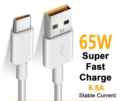 For Realme Superdart Fast Charge Usb Type C Cable For Realme Gt2 Pro 8 Neo 2T 2 Narzo 30 Pro 5G 65W 6.5A Realmi X7 Pro X50 Pro Cables  Converters
