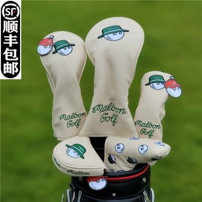 2023❁✖ Authentic malbon fisherman a wood set of golf clubs set of cap putter head protective cap