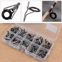 【CW】ﺴ  80pcs/box Mixed Sizes Fishing Pole Repair Rod Guide Rings Eyes Set  Tackle 1.5mm-3mm 8