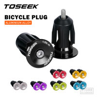 TOSEEK ที่จับปลายแฮนด์จักรยานอลูมิเนียมอัลลอยด์ล็อคปลอกแฮนด์ MTB ปลั๊กอุดท้ายสำหรับอุปกรณ์เสริมแฮนด์จักรยาน 1 คู่-Sediue