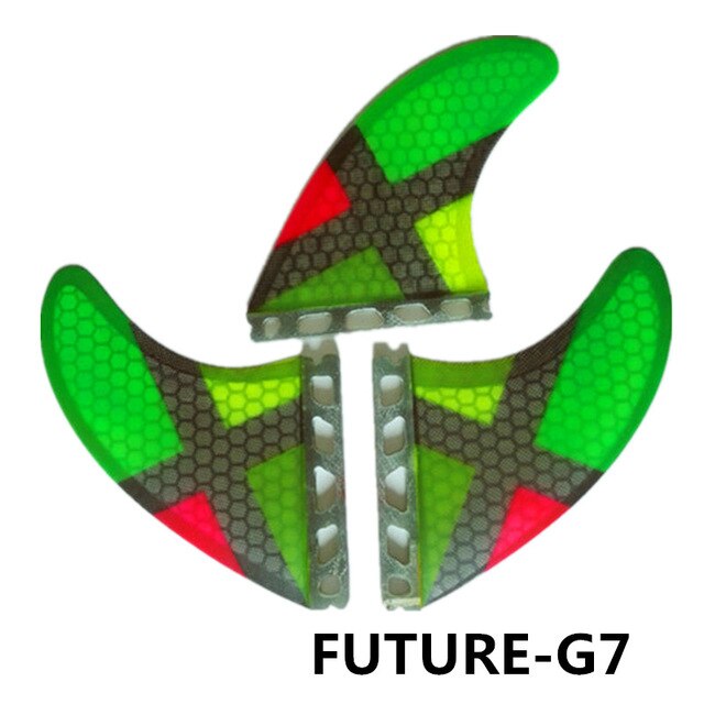 FCS FCS II honeycomb surfing fins fiberglass thruster Future surfboard fins 