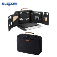 ELECOM Work Tool Organize Carrying Bag, Laptop (13.3 inch), With Bottom Studs and Carrying Belt, BM-OBWC01BK