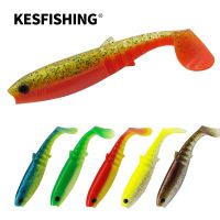 【DT】hot！ KESFISHING Fishing Cannibal 6  Soft Plastics Bait for Large Accessories Shrimp Smell With Salts colors