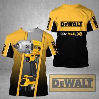 (XZX ทั้งหมดในสต็อก) 3D All Inclusive Printed Dewalt AN-NH Shirt Edition 9 (ชื่อฟรีส่วนบุคคล)