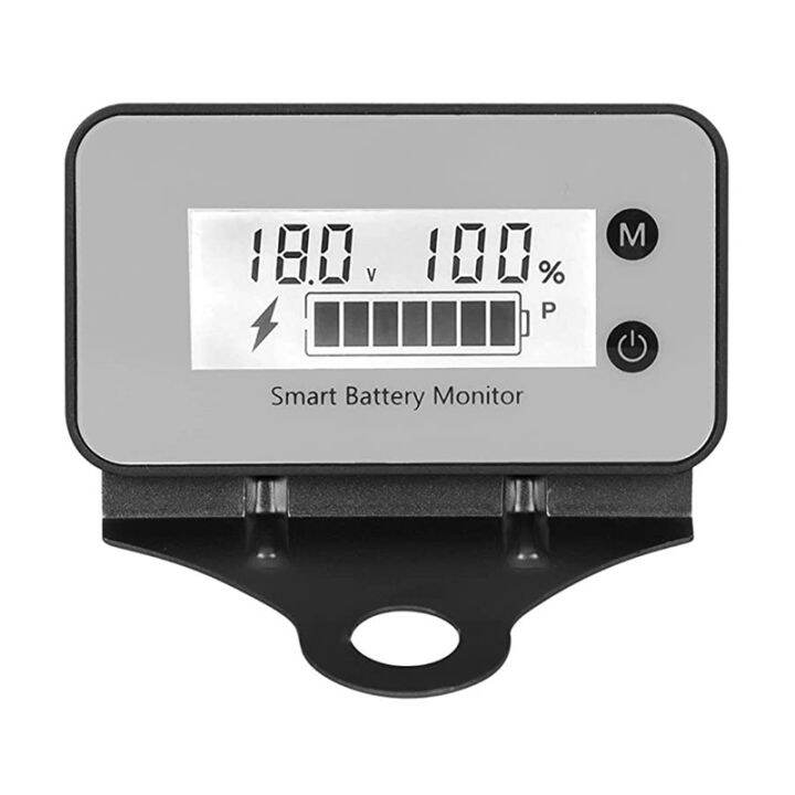 7100V Smart Battery Monitor with Bracket, Digital Battery Capacity