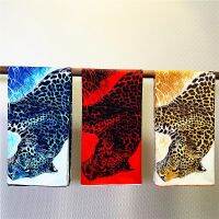 【CW】 Fast selling hot 90cm pure hand curled forest animal lady  39;s twill Scarf Shawl gift scarf