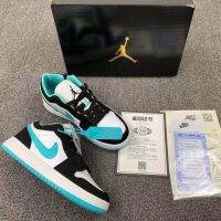 The new aj1 Tiffany low-cut sneakers sports shoes female students Korean version basketball shoes breathable casual couple heightening&amp;lt;000222