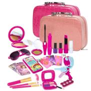 Kids Makeup Kit for Girl Girl Pretend Play Makeup Toy for Toddler Real