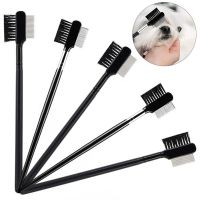 1-5PCS Pet Eye Comb Tear Stain Remover Double-Sided Eye Grooming Brush for Small Dog Cat Removing Crust Mucus Pet Accessories Brushes  Combs