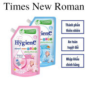 Nước Giặt Quần Áo Em Bé Hygiene Nhập Khẩu Chính Hãng Thái Lan Túi 600ml