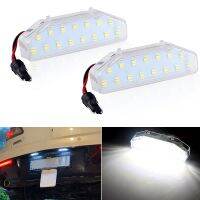 2Pcs Error Free White LED License Plate Light Number Plate Lamp For Mazda 6 GH 2007-2012 For Mazda RX-8 RX8 2004-2012