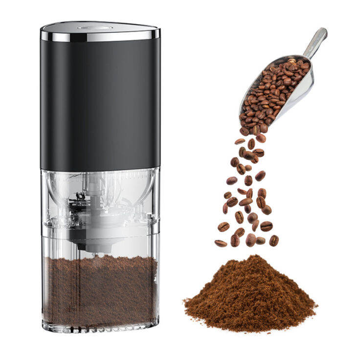 Electric Coffee Grinder, Coffee Bean Grinder, Portable Rechargeable