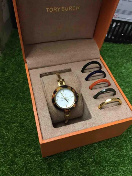 Tory Burch Bangle watch with changeable rings | Lazada PH