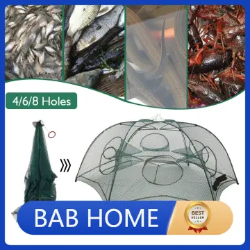 Buy [6/8 Holes] Fishing Gear, Fish Catching Net, Fishing Net