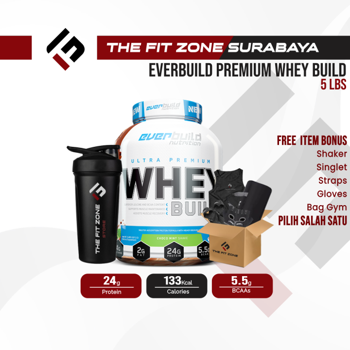 Everbuild Premium Whey Build 5 Lbs Whey Protein Ultra Premium Lazada