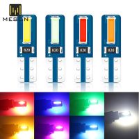 (Premium car)10ชิ้น W2w T5 Led 7020 LED 74ไฟภายในรถไฟแดชบอร์ดสว่างร้อนตัวบ่งชี้ลิ่มเครื่องมืออัตโนมัติโคมไฟ12โวลต์