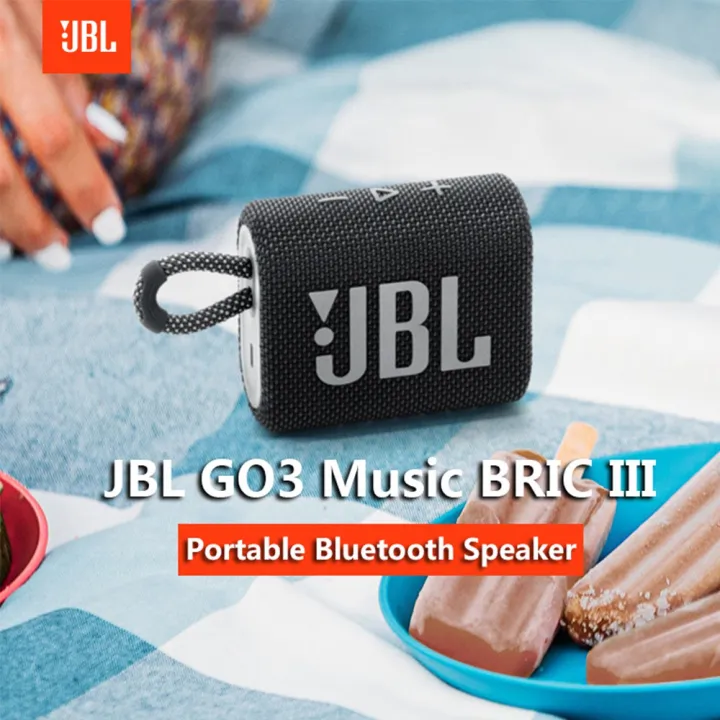 JBL GO3 Wireless Speaker Bluetooth Portable Original Super Bass with