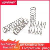 ✖☃♀ 304 Stainless Steel Compression Spring for DIY Shop and Home RepairWD 0.6mmOD 4 - 12mm