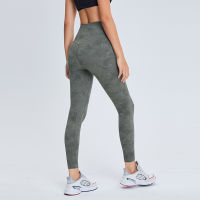 Wholesale Fashion Women Sports Pants High Waist Printing Leggings Fitness Running Tights Elasticit Running Gym Clothing Trousers