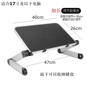 Portable Foldable Laptop Table Tray Stand Laptop Bed Desk Lap