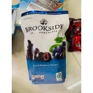 Date 12 2022 KẸO SOCOLA ĐẮNG NHÂN VIỆT QUẤT BROOKSIDE CỦA MỸ 907g