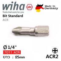 WIHA ดอกไขควงปากแฉก ACR 2x25 Order No.04920