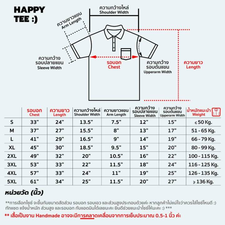 ต้องลอง-happy-tee-premium-polo-เสื้อโปโลพรีเมี่ยม-เนื้อผ้านุ่มเกรดแบรนด์ชั้นนำ-ใส่สบาย-ซักแล้วไม่เป็นขุย-ใส่ได้ทั้งชายและหญิง-มีถึงรอบอก-61