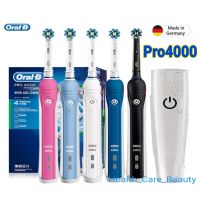 ?รับประกัน 1 ปี?Oral-B Pro4000 ออรัลบี แปรงสีฟันไฟฟ้า รุ่นโปร 4000