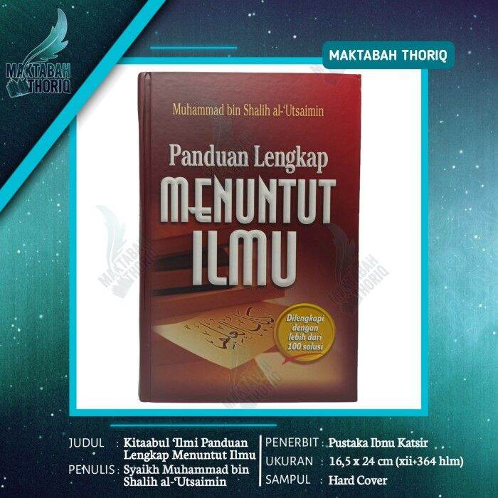 Buku Panduan Lengkap Menuntut Ilmu Terjemah Kitabul 'Ilmi - PIK ...