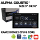Alpha Coustic จอแอนดรอยด์ 9นิ้ว , 10นิ้ว Androidแท้ Ram 2/4/6/8 , Rom 32/64/128/258 CPU 8core จอแอนดรอยติดรถยนต์ Android