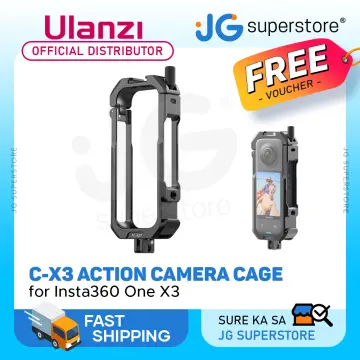 Ulanzi Insta360 X3 Metal Protective Cage Panoramic Action Camera