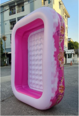 Toyswonderland สระน้ำ สระน้ำเป่าลม สระน้ำ 2.6 เมตร ขนาด 262x175x50 cm. มีพื้นกันกระแทก