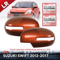 * ของแท้ * ฝาครอบกระจก ครอบกันรอยกระจก เว้าไฟเลี้ยว รุ่น ซูซุกิ สวิฟท์ SUZUKI SWIFT ปี 2012 - 2017 สีส้ม