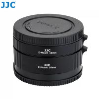 JJC Macro Photography หลอดขยายโฟกัสอัตโนมัติอัตโนมัติ (11มม. + 16มม.) สำหรับ Sony E Mount เลนส์ Sony A6000 A6100 A6300 A6400 A6500 A6600 A5100 A7C A7III A7II A7 A7RIV A7RIII A7RII A7R A7SIII A7SII A7S A9 NEX-6 NEX-7กล้อง