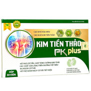 Kim Tiền Thảo PK Plus, Hỗ trợ giảm nguy cơ sỏi tiết niệu, hỗ trợ lợi tiểu