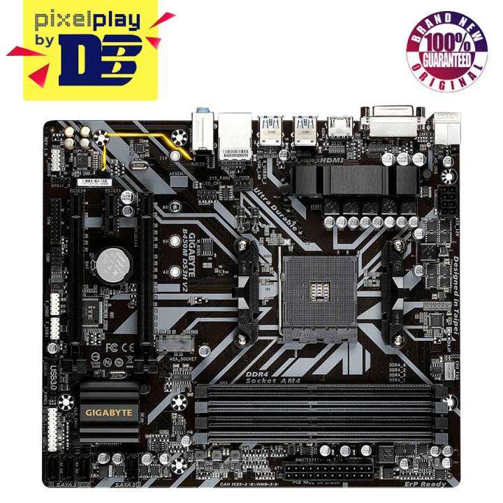 Gigabyte AMD B450M DS3H V2 Ultra Durable Motherboard Lazada PH