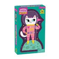 จิ๊กซอว์คาแรคเตอร์- Space Cat แมวนักบินอวกาศ (50 Piece Shaped Character Puzzles)