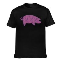 Design MenS Tee Pink Floyd Animals Pig Cotton Fashion Summer Tshirts