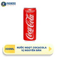 Giao hàng toàn quốc Nước ngọt Cocacola vị nguyên bản - Lon 320ml