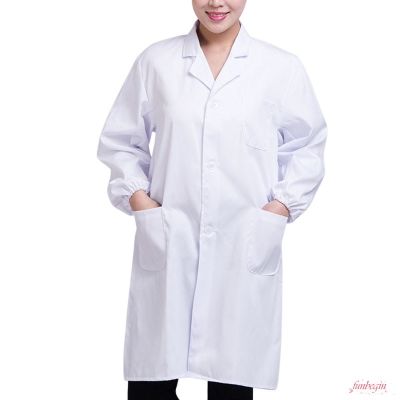 ◑ 2011 เสื้อโค้ทแฟนซี สีขาว สําหรับหมอ หมอ โรงพยาบาล นักวิทยาศาสตร์ โรงเรียน เครื่องแต่งกาย สําหรับนักเรียน ผู้ใหญ่