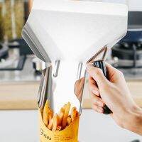 Stainless Steel Potato Chip Shovel Duck Beak French Fry Spoon Handle Snack Pastry Packaging Tool Kitchen Utensil New 2023 Other Specialty Kitchen Tool