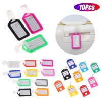 【DT】 hot  10PCS Luggage Tag Boarding Shipping Plastic Baggage Tags Travel Accessory Women Men Suitcase ID Address Name Holder Bag Label
