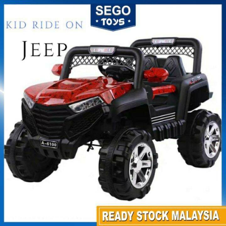 Children's outdoor toys ☞ [Sego] 12V Children Electric 2WD RC OffRoad 4