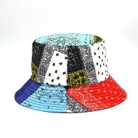 【CW】 2022 Fashion Print Hat Reversible Hats Men Street Hip Hop Cap Fishing