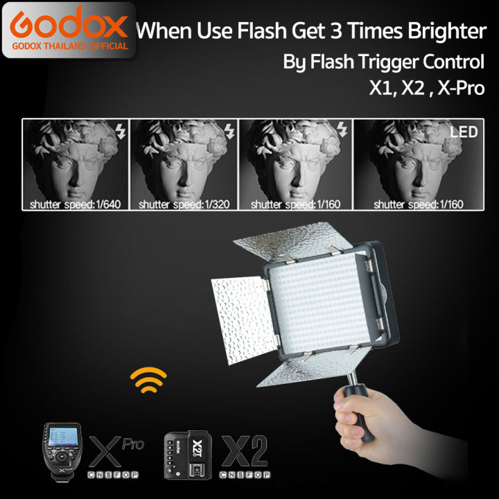 godox-led-lf308bi-lighting-amp-flash-21w-bi-color-3300k-5600k-รับประกันศูนย์-godoxthailand-3ปี-lf-308-bi