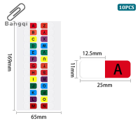 Bangqi 10ชิ้นคละสีมัลติฟังก์ชั่นกันน้ำแท็บเหนียวธงสำหรับหน้าหนังสือสำหรับอ่านหนังสือจดบันทึกอุปกรณ์การเรียนของนักเรียน